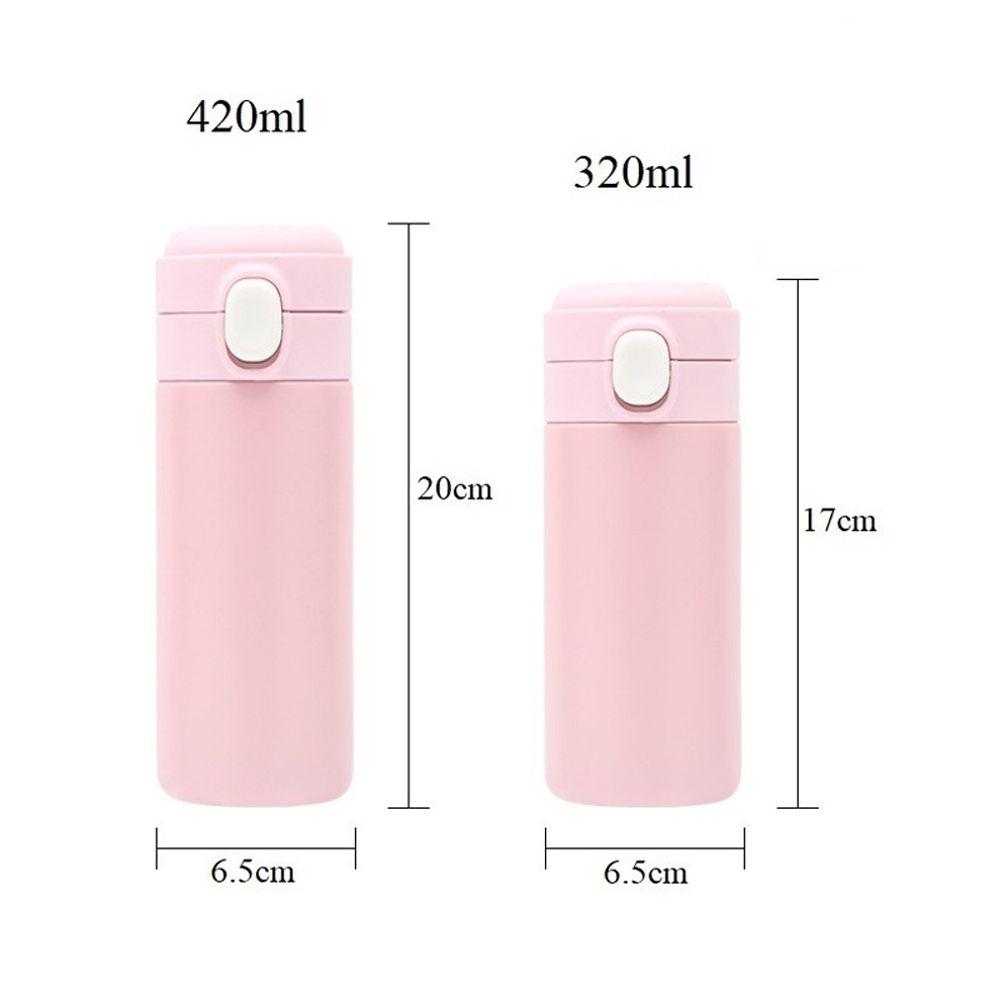 Steel Leak Proof Water Cup Bouncing Mug Pea Cup Thermal Cup Thermos Mug Water Bottle Vacuum Tumbler