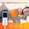 Electric Heated Blanket Cozy Soft 2-Layer Flannel Heated with 9 Heating Levels & 4-Speed Timing Washable Home Office Winter Use