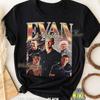 Evan Buckley Bootleg T Shirt Vintage TV Character Firefighter Hero 90s Retro Throwback Sweater Vintage Washed Unisex