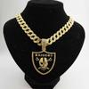 Assault Rugby Champion Necklace Pendant, European and American Hip-hop Street Dance Popular Accessory, Alloy Necklace
