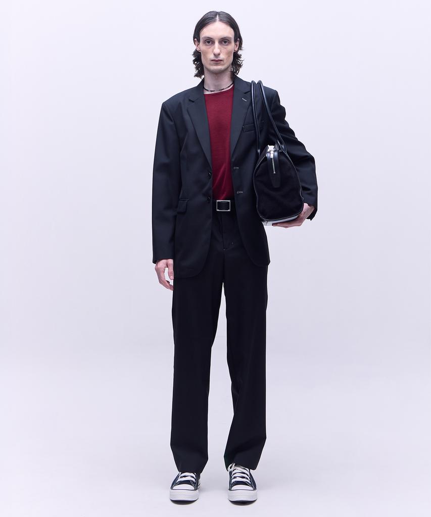 KEEP IT IN A SET Regular Fit Slacks (Black)