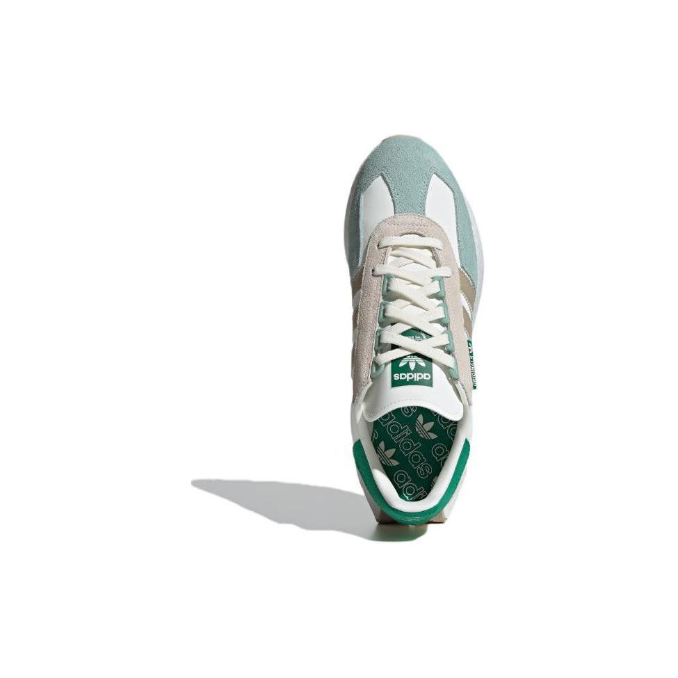 adidas Originals Retropy E5 Syntetická koža Pohodlné Všestranné Nízke Lifestyle Bežné topánky Unisex Bežné topánky Béžová Zelená IH3401