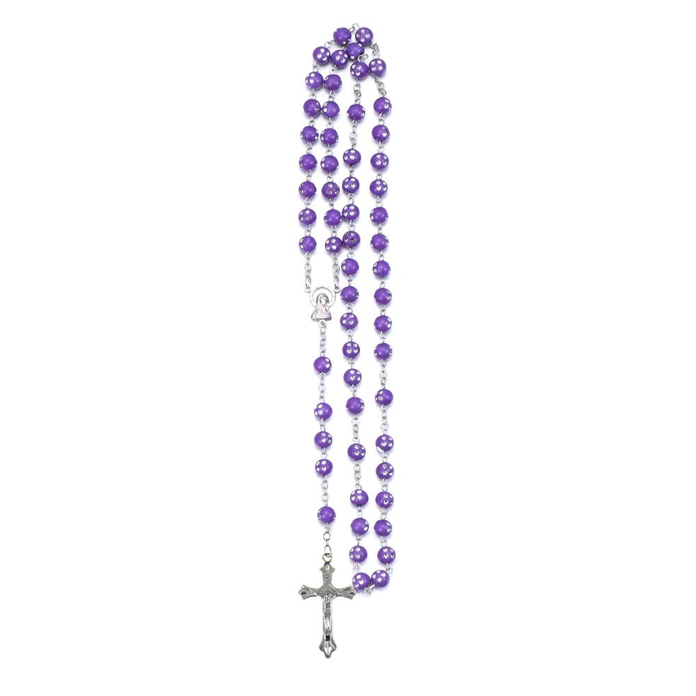 1 PC New Necklace Set Gifts Various Styles Rosary Beads Cross Rosary Catholic Necklace