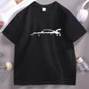 Minimalist Style T-Shirt for Women Funny Race Car T Shirt Casual Cotton Short Sleeve Tee Shirts Woman Clothes