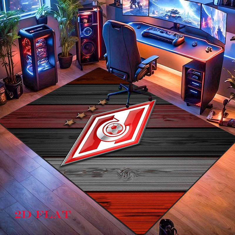 Spartak Moscow Pride Carpet Rug for Living Room Bedroom Home Sofa Decoration,Kids Play Nonslip Floor Mat