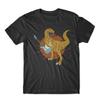 T-rex_music_5 T-Shirt Mens Womens Tees Top 100% Cotton Premium Tee New