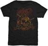 Slayer Skull Pumpkin Band Logo T Shirt