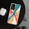 Glücksbringer Blauer Böser Blick Handyhülle Cover für Samsung Galaxy A12 A22 A32 A52 A72 A02S A51 A50S A31 A20S A10S Note 20 Ultra 10 Plus Ga