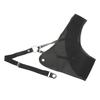 Archery Chest Guard Black PET And Cowhide Hunting Chest Protector for Shooting Recurve Bow S