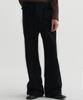 DNSR Belted Wool Flare Slacks Black