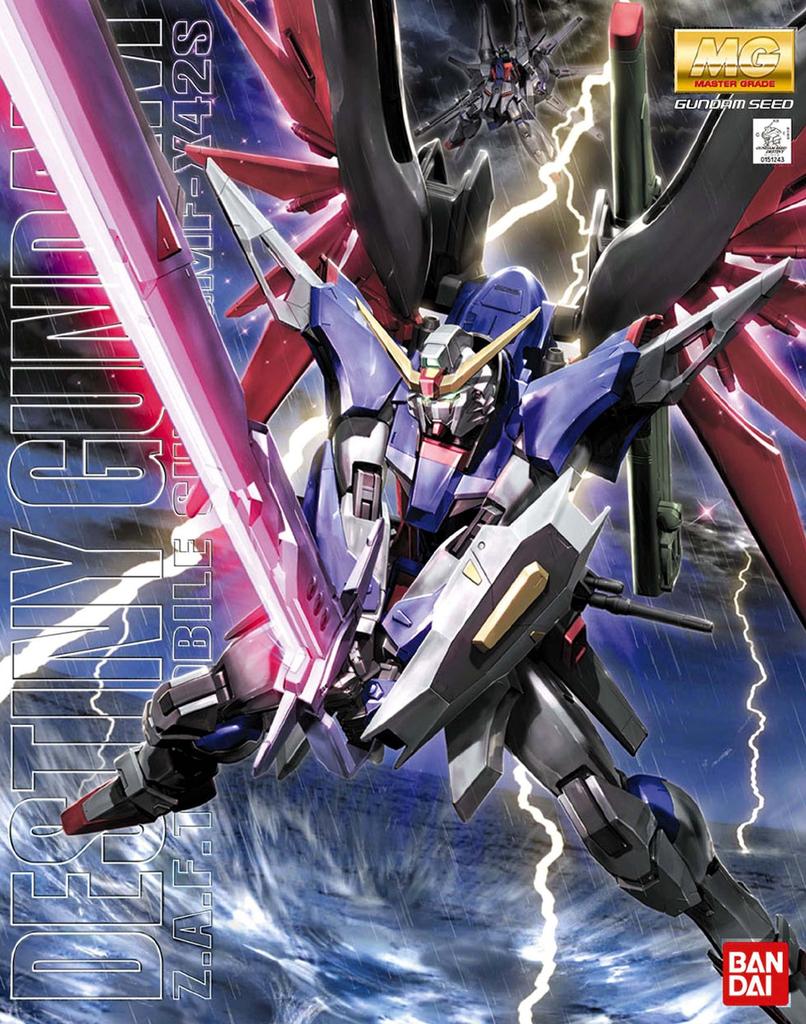 MG Mobile Suit Gundam SEED DESTINY Destiny Gundam Scale Plastic Model Kit 1/100 Pre-Colored