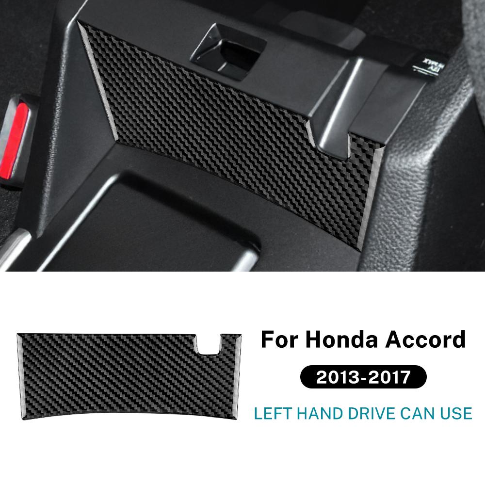 Carbon Fiber Style Interior Sticker for Honda Accord 2013 2014 2015 2016 2017 LHD Interior Panel