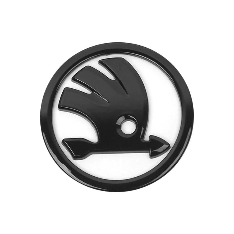 ONMS3 1ks 80/90/100MM Autoznak Predná kapota Zadný kufor Znak Styling Pre Skoda Octavia MK2 MK3 2 3 A7 Fabia Karoq Kodiaq Superb Rapid