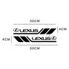 Suitable for Lexus Logo ES300 IS300 IS350 ES250 ES350 IS250 CT200H GS350 NX200 Sticker Decal Logo Sticker Badge