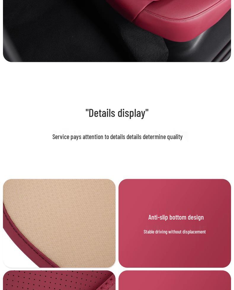 Zeekr Car Seat Cushion for Models 007/001/ZeekrX/7x/Mix/009 - All-Season Seat Cover