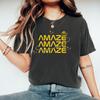 Amaze Amaze Amaze Maglietta Progetto Hail Mary Maglietta Rocky Magliette Grafiche Unisex Manica Corta Maglietta Casual Top Regalo per Amanti dei Libri