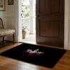 Vloerkleed Zacht Flanellen Tapijt Antislip Absorberend Mat voor Badkamer Slaapkamer Woondecoratie Rockband S-slipknot