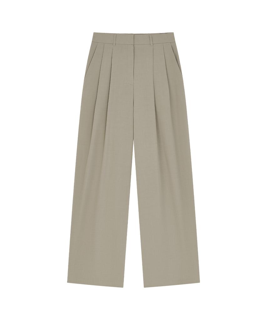 Siyajyu Sipt7205 Breeze Wide Slacks_Khaki Beige