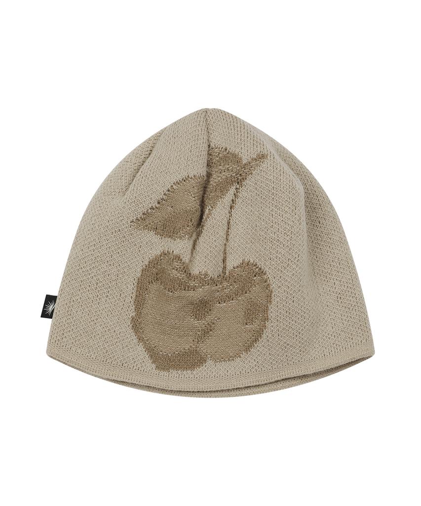 SUNDAY FRUIT MARKET Sun Cherry Beanie Beige