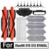 תואם לשואב רובוטי Xiaomi S10 S12 B106GL / Mop 2S XMSTJQR2S חלקי חילוף אביזרים מברשת צד ראשית בד מסנן