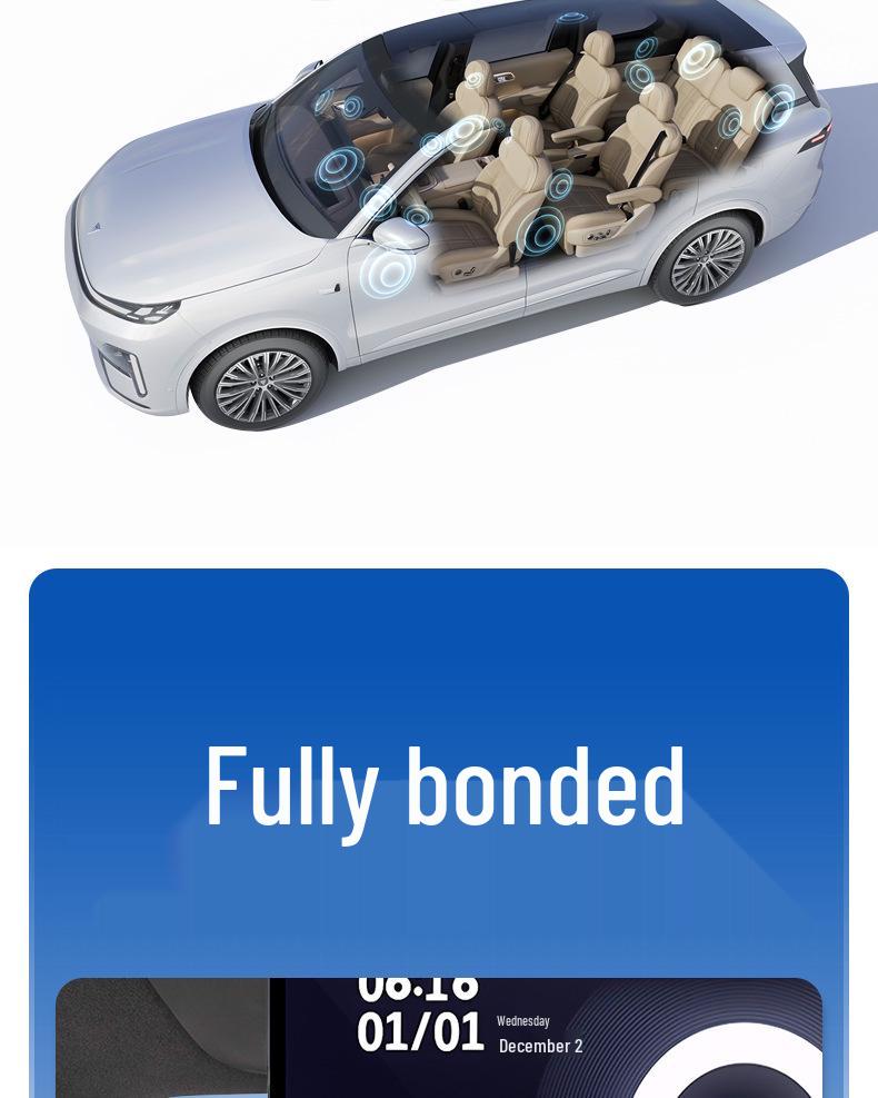 Deep Blue S09 Navigation Screen Protective Tempered Film for Car Interior Decoration