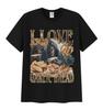 Funny Lover Gothic Garlic Meme Graphic T Shirts Men's Women Vintage Skeleton Summer Cotton Short Sleeve T-Shirt Streetwear