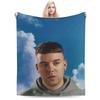 Warm Soft Blanket Travel Quevedo Singer Cool Rapper  Throw Blanket  Flannel Bedspread For Home Decor Print Sofa Bed Cover