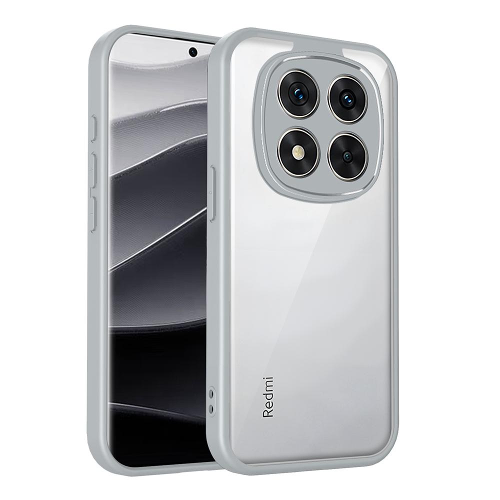 KEYSION Transparente Handyhülle für Redmi Note 15 Pro 4G 15 Pro+5G Silikon+PC Klare stoßfeste Handyhülle für Redmi Note 15 5G