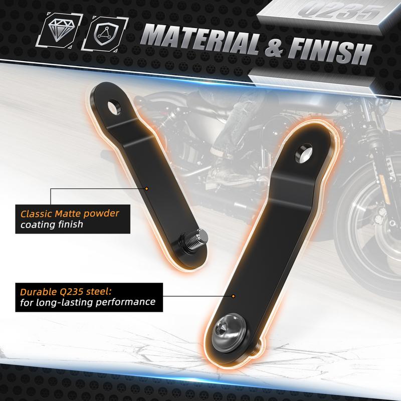 1.1/1.5/2/2.56/ 3" Tank Riser Bracket Lift Kit For Harley XL1200X 2010-2018 Iron 883 XL883N 2009-2018 Sportster 883 XL883L 12-18