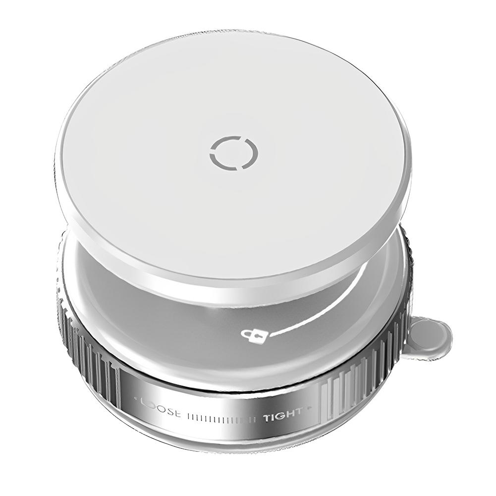 Regulowany o 360° Magnetyczny Uchwyt Samochodowy na Telefon z Przyssawką do Magsafe Składana Podstawka na Telefon na Lusterko Samochodowe, Siłownię