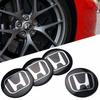 4Pcs 56/60MM Car Wheel Center Hub Rim Caps Stickers Auto Exterior Accessories For Civic XR-V HR-V City Accord Odyssey CRV