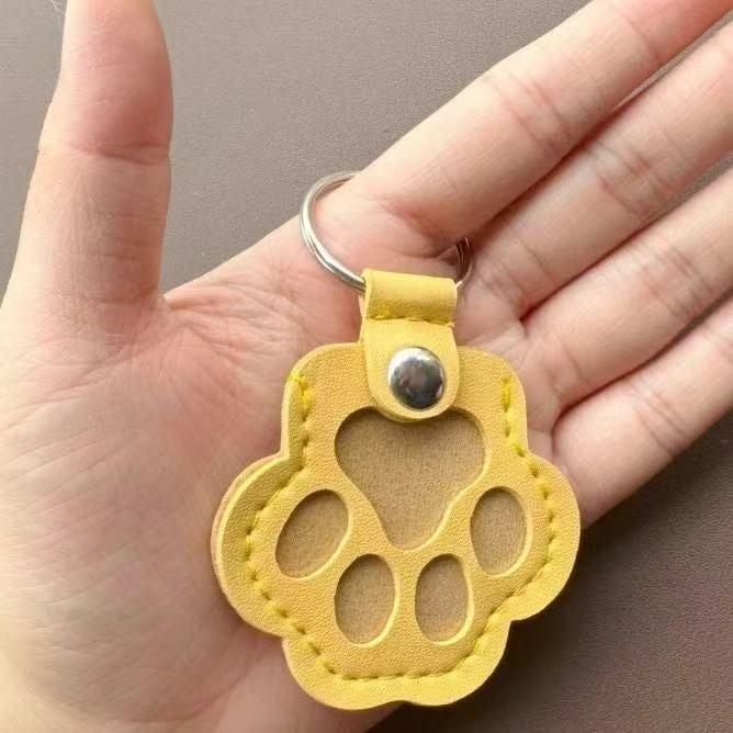 Pet Fur Keepsake Keychain: Cat/Dog Hair Storage Pendant & Collection Box