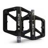 BUCKLOS Bike Pedal Ultralight Pedal Platform for Road Mountain Bike Anti-slip Nylon Sealed Bearings Flat Pedals MTB Bicycle Part