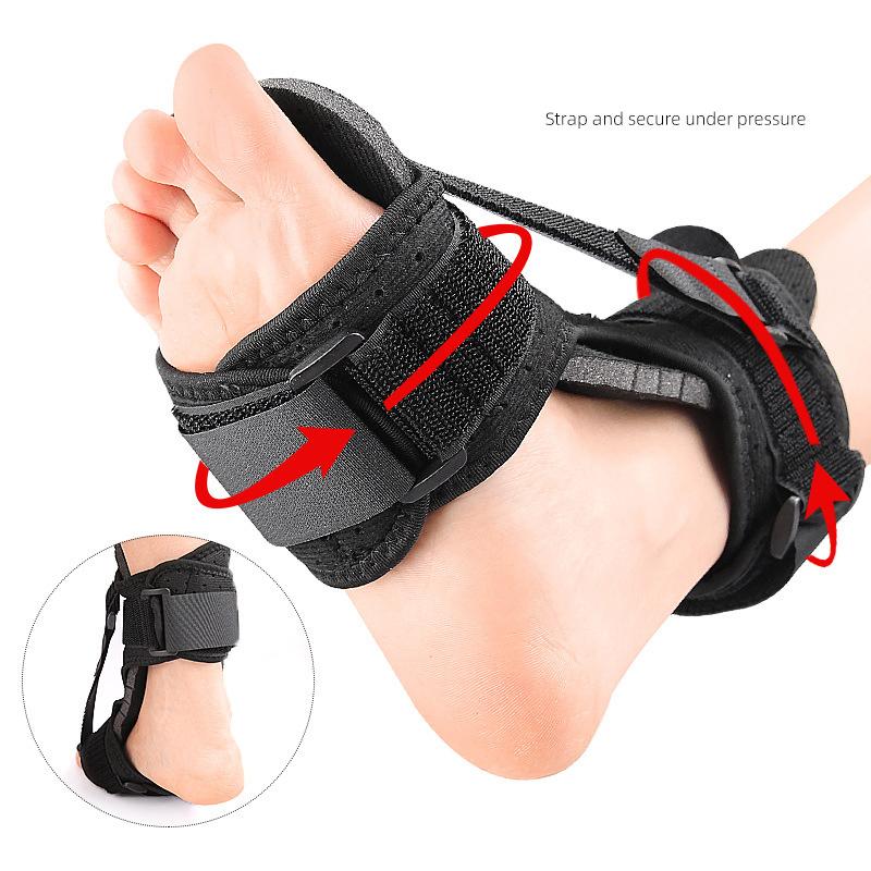 Adjustable Foot Drop Orthosis Brace Ankle Support With Plantar Fascia Support And Aluminum Strip Splint Reinforcement Tool