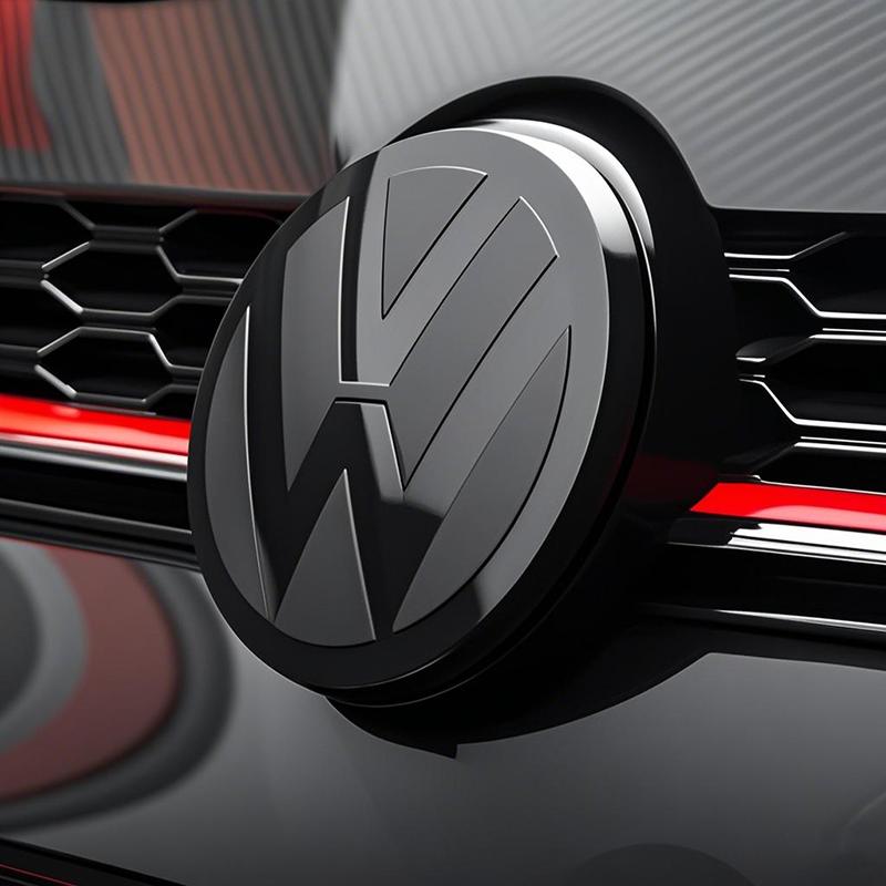For VOLKSWAGEN 1/2Pcs Car Front Radiator Grille Logo Cover Rear Trunk Stickers for VW Volkswagen Golf 6 MK6 Golf 7 MK7 7.5 MK8 G