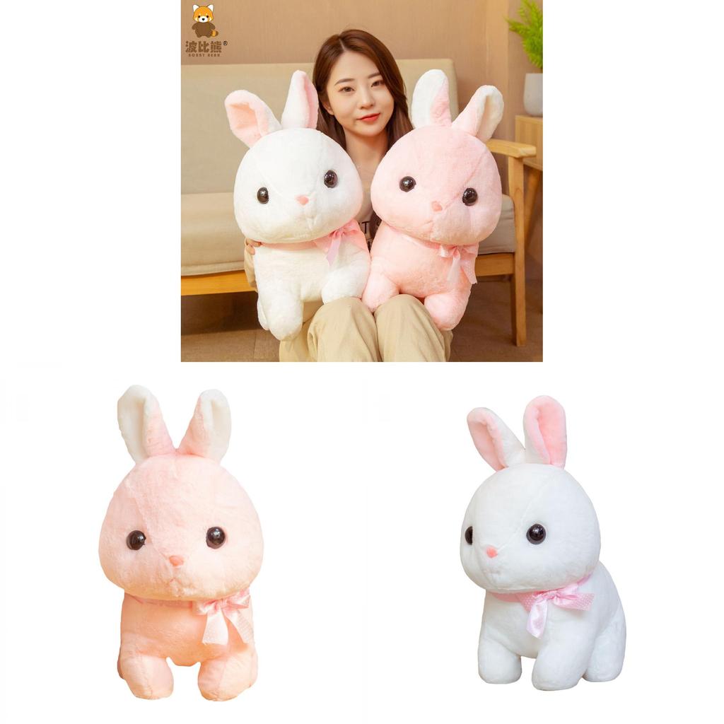 Plush Rabbit Toy With Long Fur For Kids And Collectors