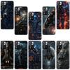 Future Space Warships Phone Case For Redmi Note 13 12 Pro Plus 14 15 Pro 5G 11 11T 11E 11S 10 Pro 10S 9 9S Cover Cell Clear TPU
