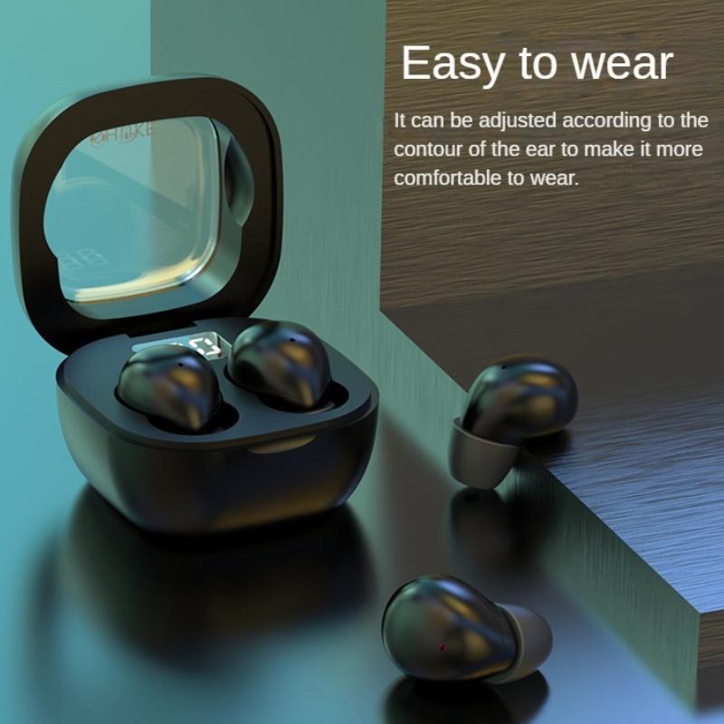 SK19 Mini Invisible Sleep Headphones TWS Bluetooth 5.3 Noise Reduction Headsets With Mic Gaming HIFI Stereo In-Ear Earbuds Earphones For Huawei