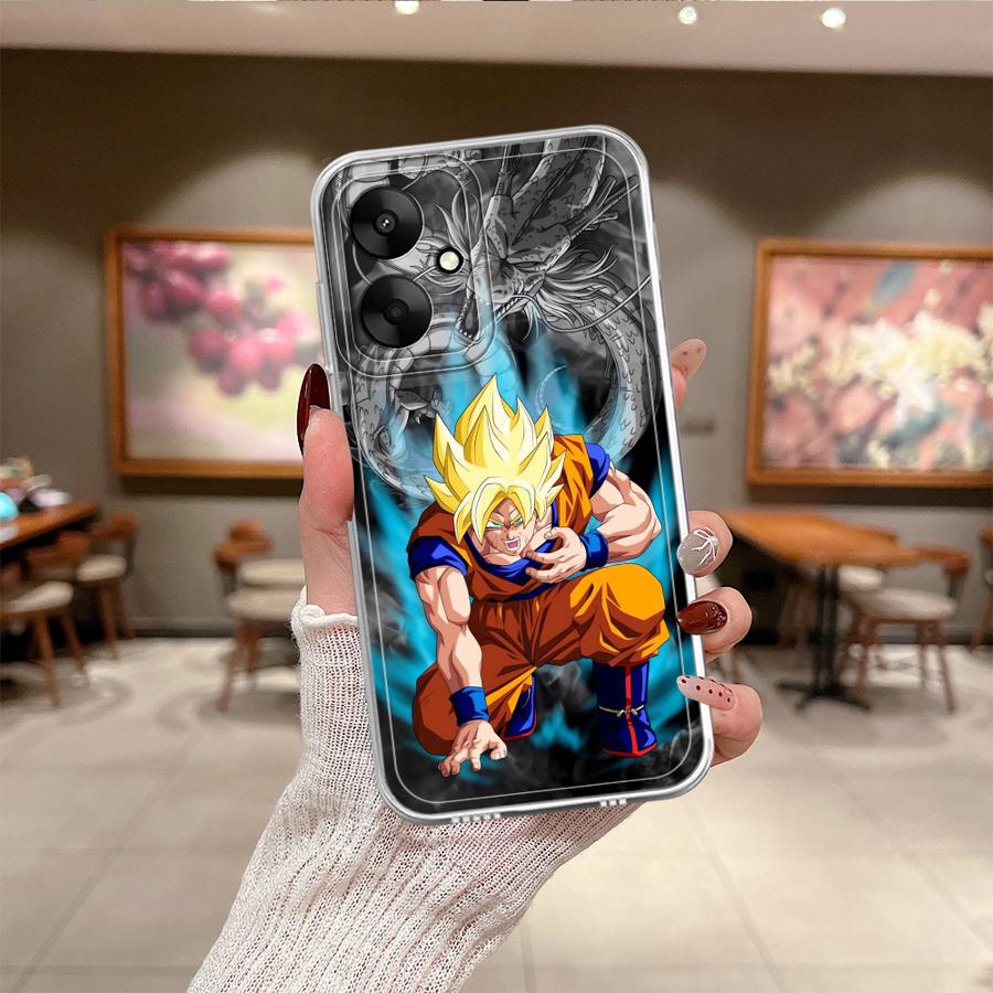 Soft Phone Cover Case for Xiaomi Poco X3 NFC X3 Pro Comics Saiyan Goku