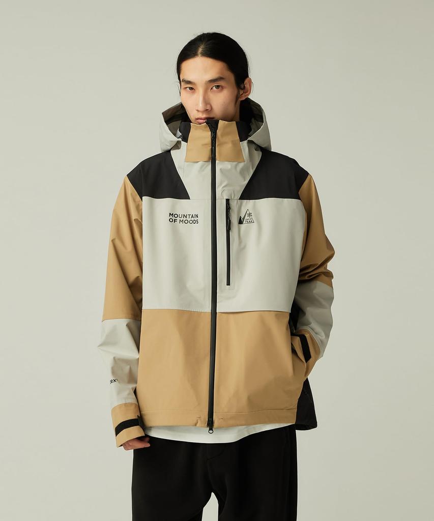 Snow Peak MofM Snow Jacket Outerwear Jacket for Men and Size M MM4510-JK01 Women, Beige,
