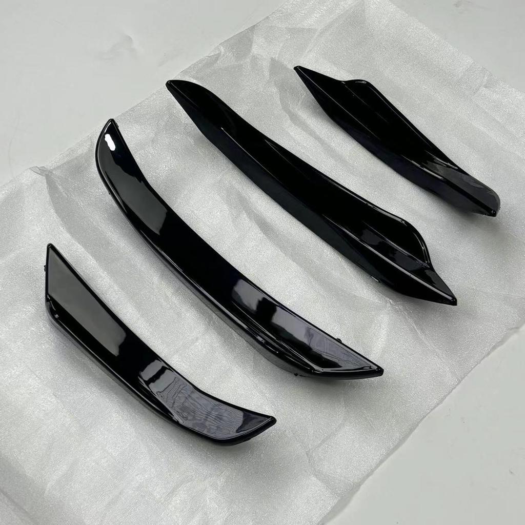 Błyszczące Czarne Przednie Wloty Powietrza Zestaw Body Kit do BMW Serii 3 G20 G28 (2019-)