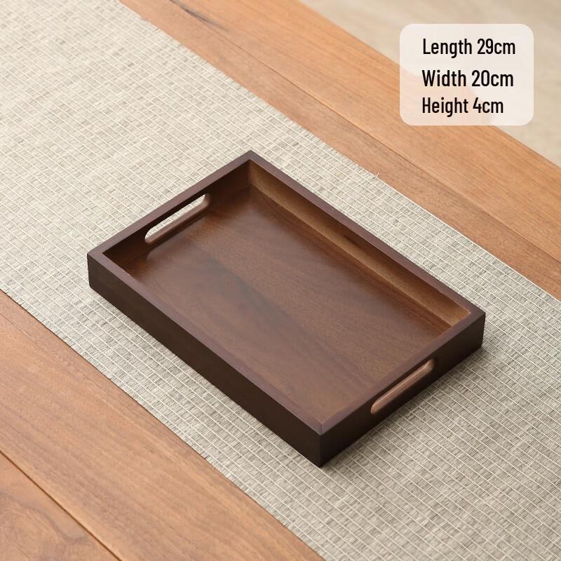 Japanese Style Bamboo & Wood Tea Tray