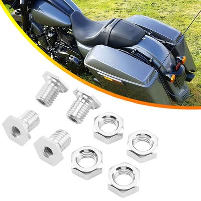 Motorcycle 4x Rear Fender Screws Mounting Bolts Kit For Harley Touring Road King Road Electra Glide Ultra Limited 2009 2010-UP