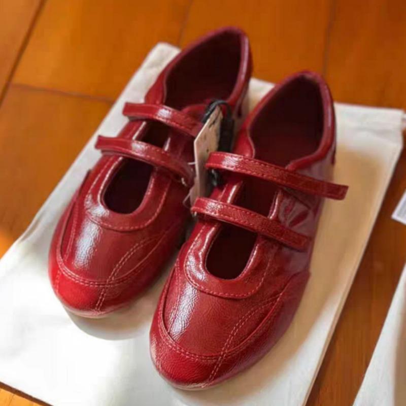 Fashion Women Flats Ballet Marie Janes Shoes Casual Sneakers Sandals Summer 2025 Trend Shallow Dress Loafers Soft Sole Zapatos Mujer