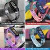 Bracelet For Xiaomi Mi Band6 Band5 4 3 Sunshine Turn Color Wristband Strap For MI 6 5 Strap Xiaomi Mi Band 6 5 4 3 Transparent Adjustable Watchband