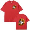 Dam T-shirt Gotisk Harajuku Biker Dödskalle Grafisk T-shirt Unisex Bomull Mode Kortärmad Toppar Mörk Punk Dödskallar Retro T-shirt