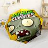 Plants Vs Zombies Adventure Portable Automatic Umbrella with 8-Rib Sturdy Construction All-Season Umbrella for Travel Vibrant Pattern Umbrella