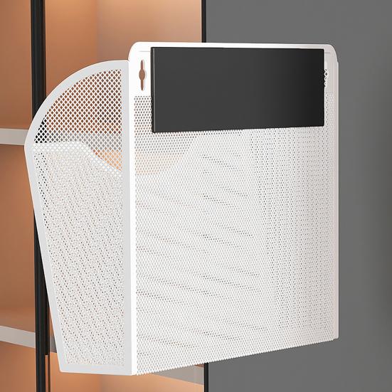 Magnetic Pencil Holder Metal Wire Mesh Storage Baskets with Strong Magnets Fridge Side