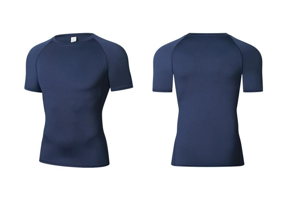 Elite Short Sleeve Basketball Compression Shirt - Breathable, Quick-Drying, Sweat-Wicking Fitness Base Layer