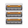 12PCS Razor For Men Three Layer Blade With Blade Head Manual Shaver Old Style Blades Hair Shaver Unisex Beard Hair Removal Knife
